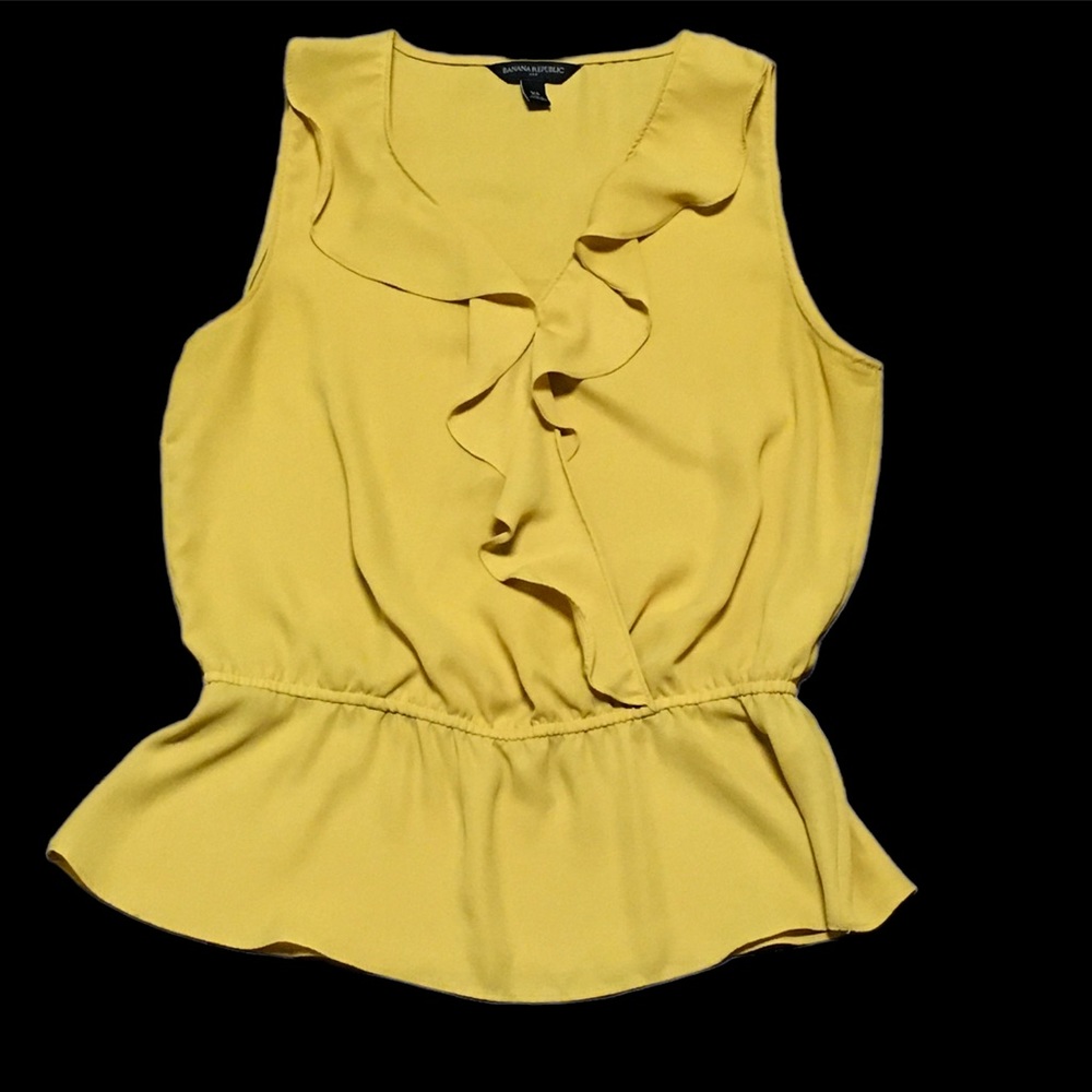 Banana Republic Ruffle Tank - Picture 4 of 5